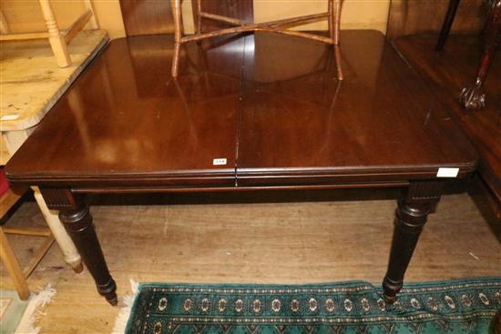 Late Victorian extending dining table